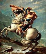 Jacques-Louis David Napoleon at the Saint Bernard Pass oil